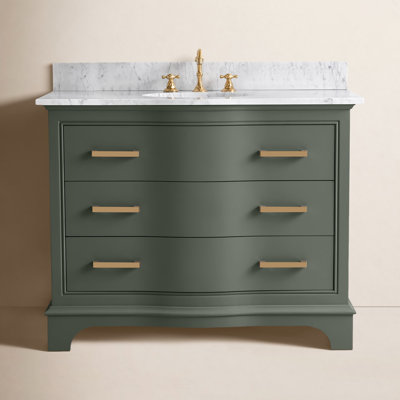 Goleta 42" Pine Single Bathroom Vanity