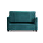 Matt 2 Seater Velvet Sofa Bed-67369212