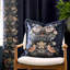 Strawberry Thief Floral Square Throw Pillow Cover-110053633
