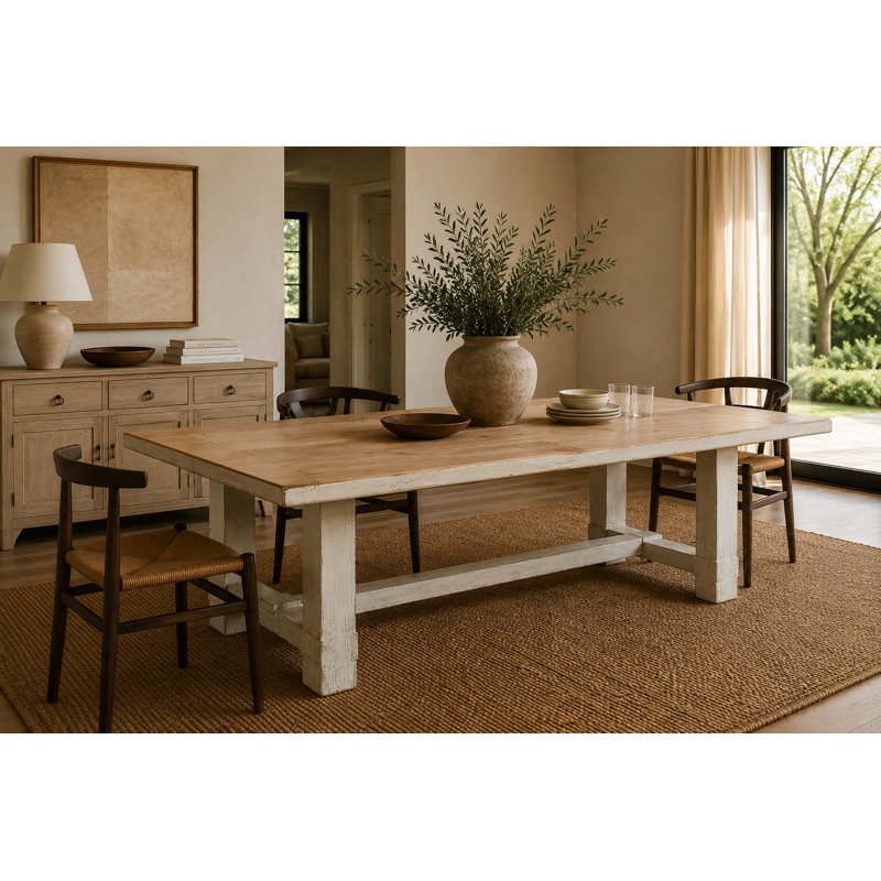 Wrenn Pine Wood Dining Table