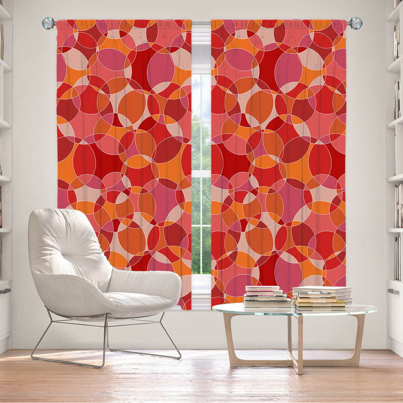 Rideau en polyester, L 40 po x L 82 po