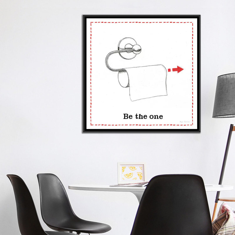 « home improvement iv », impression sur toile, H 18 po x l 18 po x P 1,5 po, Toile avec cadre noir, Pas de tapis