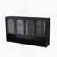 Armoire murale en verre 47,25 po à quatre portes (murale)-739161609