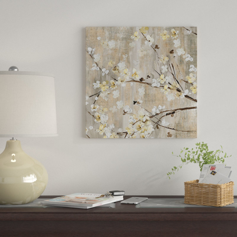 «Pearls», reproduction sur toile, H 12 po x l 12 po x P 0,75 po, Pas de tapis, Toile tendue