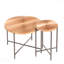 Ensemble de table basse et de table d'appoint 2 pièces Radial-415869210
