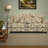 Vintage Floral Fabric Rustic  Sofa