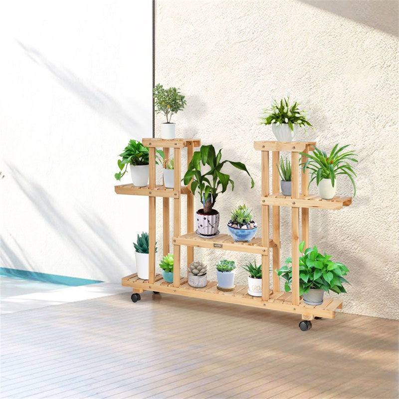 Plant Stand 4 Tier Set of 8