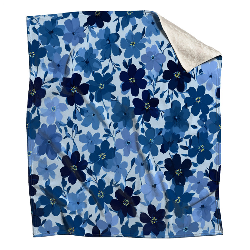 Jeté Floral, L 50 po x H 60 po