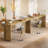 63'' Bar Table, Narrow Long Counter Height Home Pub Table-1434919840