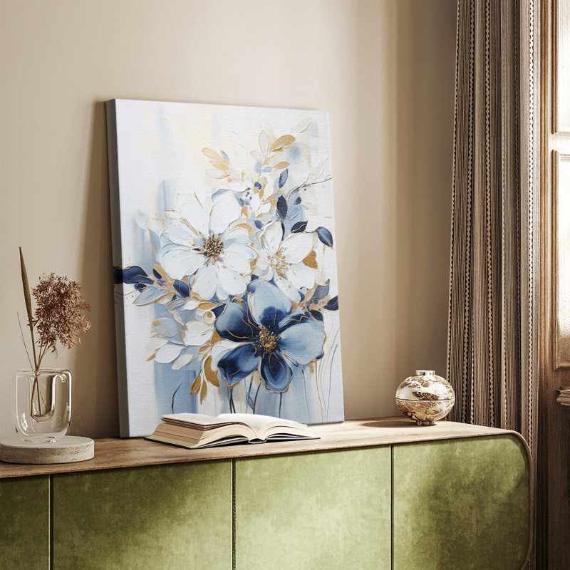 FLORAL Series CCLxxIV - Galerie Cavas sur mesure, H 18 po x l 12 po