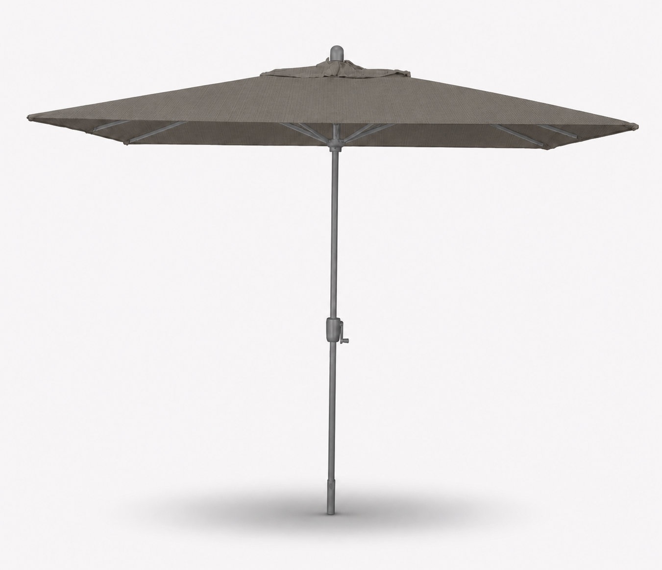Olivier 9.7' Umbrella, Starring Gray, Spectrum Graphite Sunbrella® Plainweave