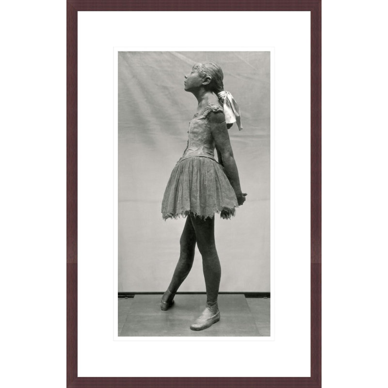 «Little Dancer Aged 14» par Edgar Degas, impression giclée encadrée, H 21,75 po x l 14,31 po
