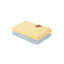 Ensemble de serviettes de bain en coton luxueux, jaune clair et bleu, 27,6 po x 55,1 po | 100% coton doux, 450 g / m² | Lavable à la machine, parfait pour la maison et le spa, confort ultime et capacité d'absorption-947905160