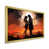 Gold Single Picture Framed