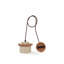 Lustre en bois Elegant Elegant Finition beige et chêne, douille E27 (40 W maximum) | Parfait pour la salle à manger, le salon et les entrées-1673287150