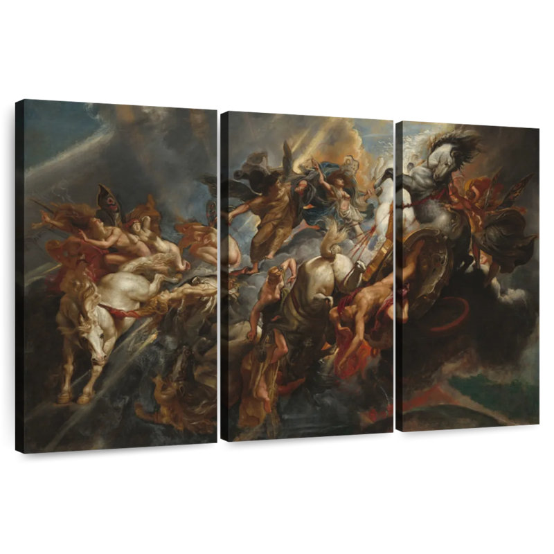 Leisha, la chute de Phaeton, H 24 po x l 38 po