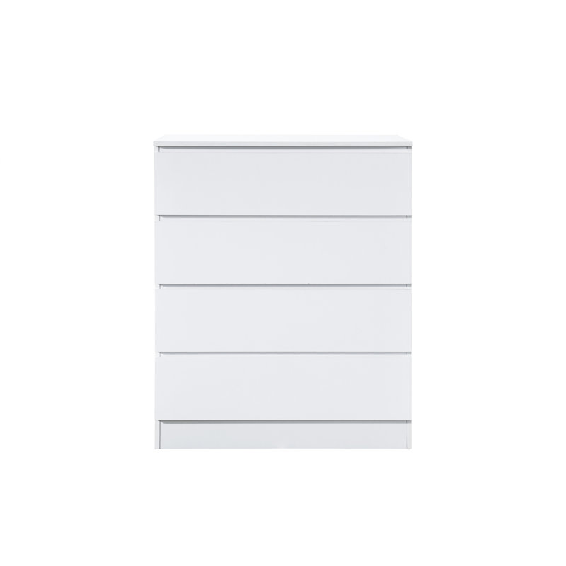Marqita 4 Drawer 80Cm W Chest of Drawers, White