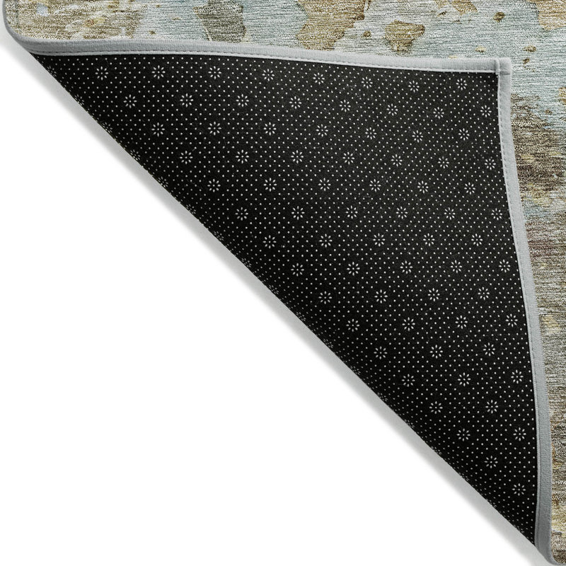Tapis intérieur / extérieur brun Ellior , 9 pi x 12 pi
