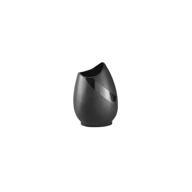 Stone Ceramic / Porcelain Toothbrush Holder, Moka