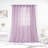 Taumsauk Semi Sheer Curtain Panel Pair-1610679590-1610679586