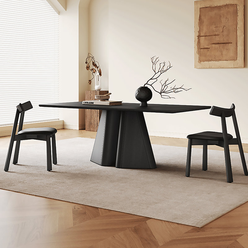 Table de salle à manger 55,25 po, H 29,53 po x l 55,12 po x P 31,5 po
