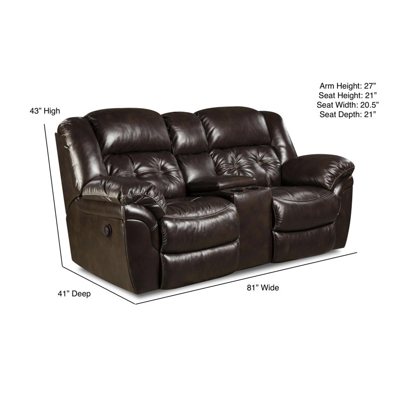 Marlayne 81, Cuir véritable brun foncé