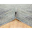 Tapis oriental moderne en laine naturelle et soie tissée à la main jacquard gris clair 6 pi 1 po x 9 pi 56ABDA5A5F66483E8F9C304A0CEB6C1F