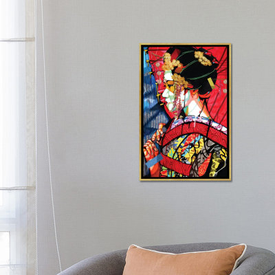 American Geisha - impression d'art graphique