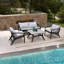 Daughtry 4 - Person Patio Conversation Sets with Cushions-1885553231