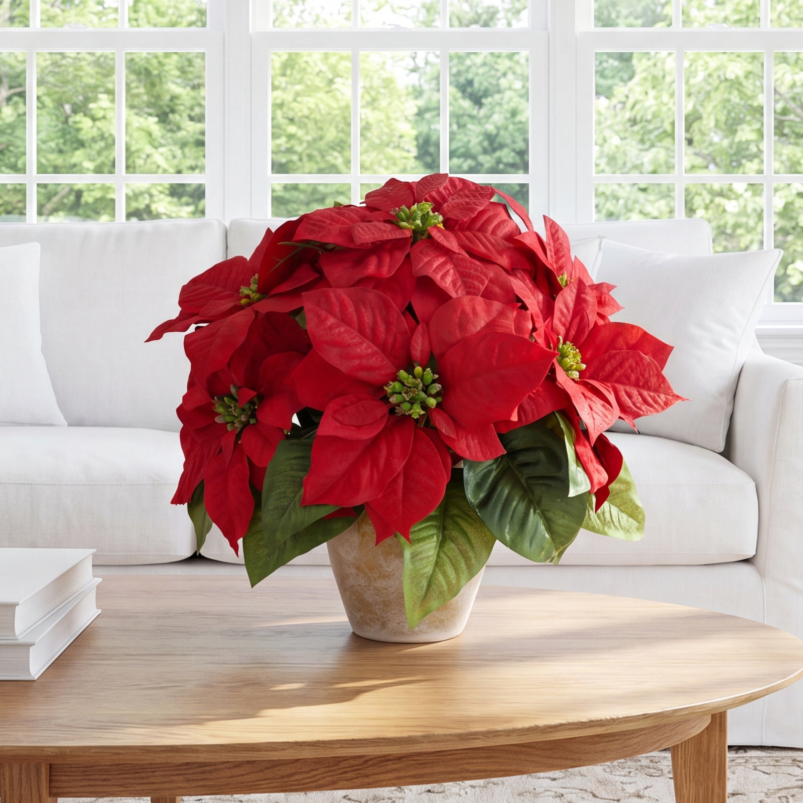 Poinsettia Floral Arrangement