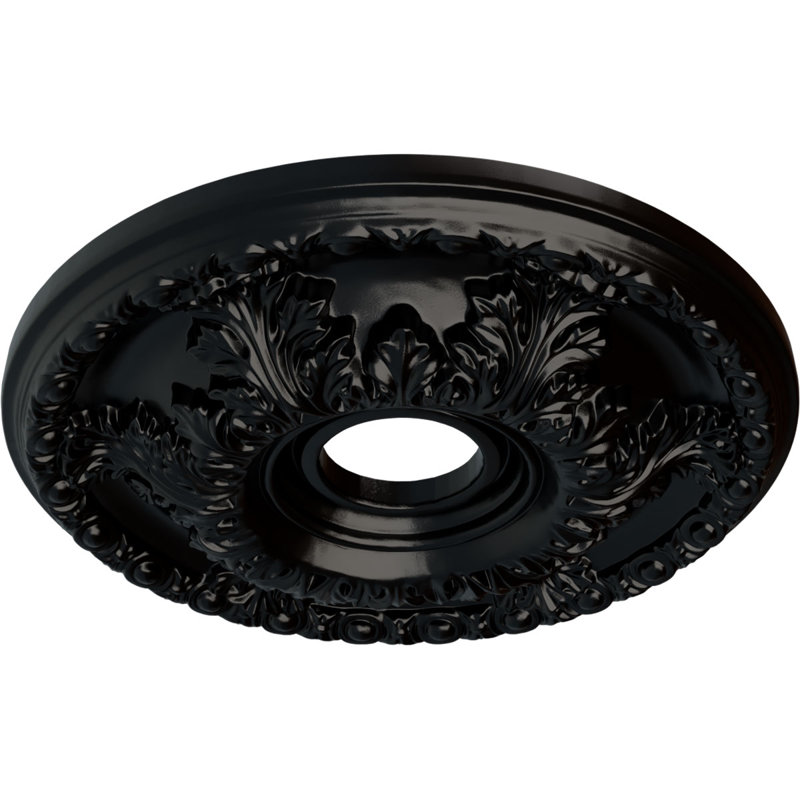 Médaillon de plafond Endurathane Granada, DE 18 po x P 3 1/2 po x P 2 1/2 po (convient aux auvents jusqu'à 6 5/8 po)