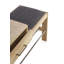 4 Pair Solid Wood Shoe Storage Bench