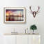 Big Ben And Houses Of Parliament In Abstract - Single Picture Frame Painting-55466235-55466234