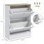 12 Pair Shoe Storage Cabinet