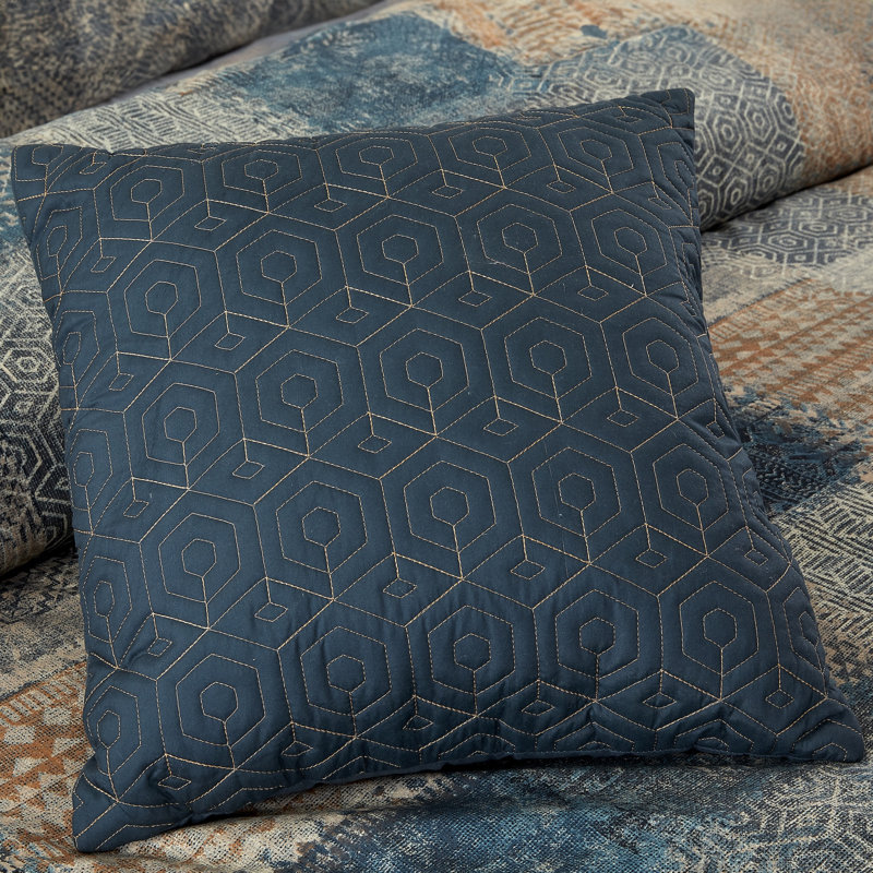 Modern Threads 5-Piece Printed Bainbridge Comforter Set, Queen Comforter + 4 Additional Pieces