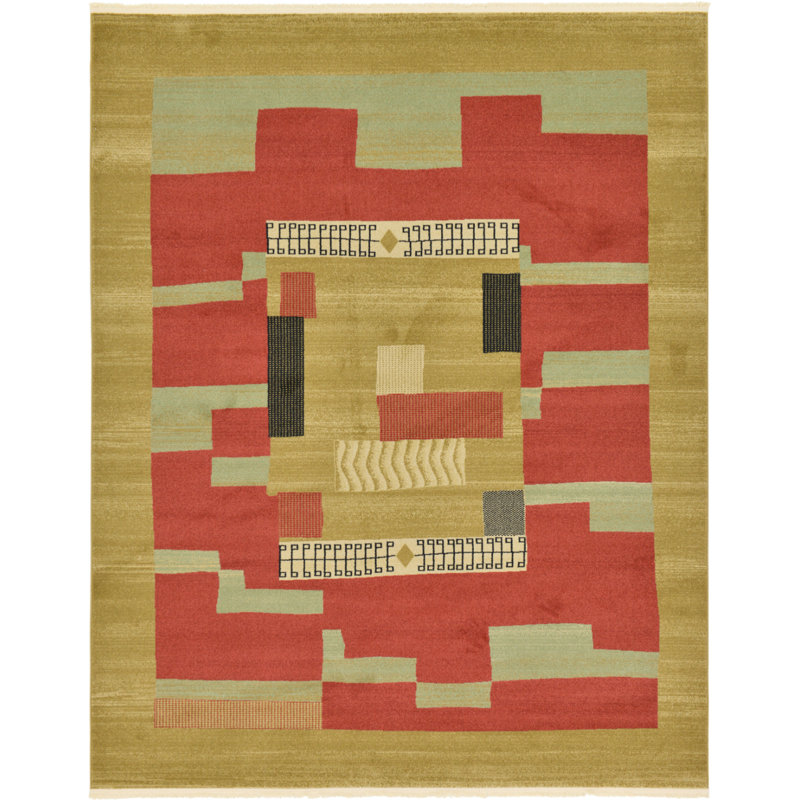 Geometric Area Rug, Rectangle 213 x 305cm