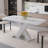 Modern Rectangle Dining Table(Only Table)-1179966701-1179966698