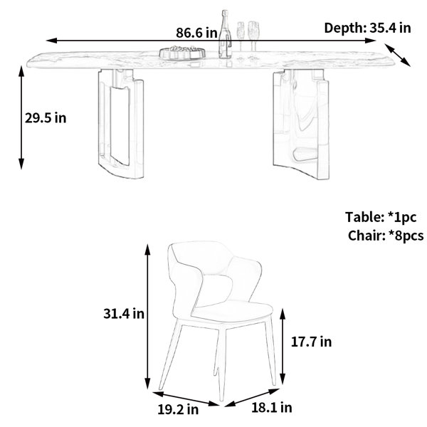 Dimensions du produit