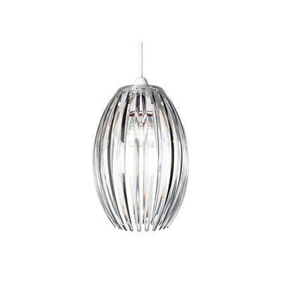 26cm H Oval Pendant Shade ( Screw On )