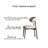 Modern simple solid wood rock slab table set-111782214