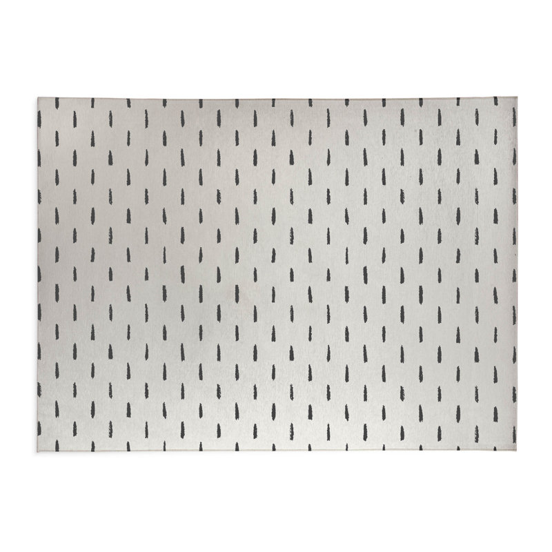 Paillasson Long Drop, Ivoire ivoire, L 60 po x L 84 po