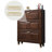 Nut-Brown Solid + Manufactured Wood Shoe Storage