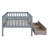 Daybed Wood Bed With Two Drawers-1898501033-1898501046