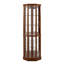 Vitrine de coin éclairée 6 tablettes-1740388940
