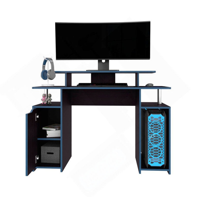 Bureau de jeu, bureau, noir