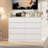 8-Drawer Wide White Dresser with Spacious Top for Bedroom-1425069367