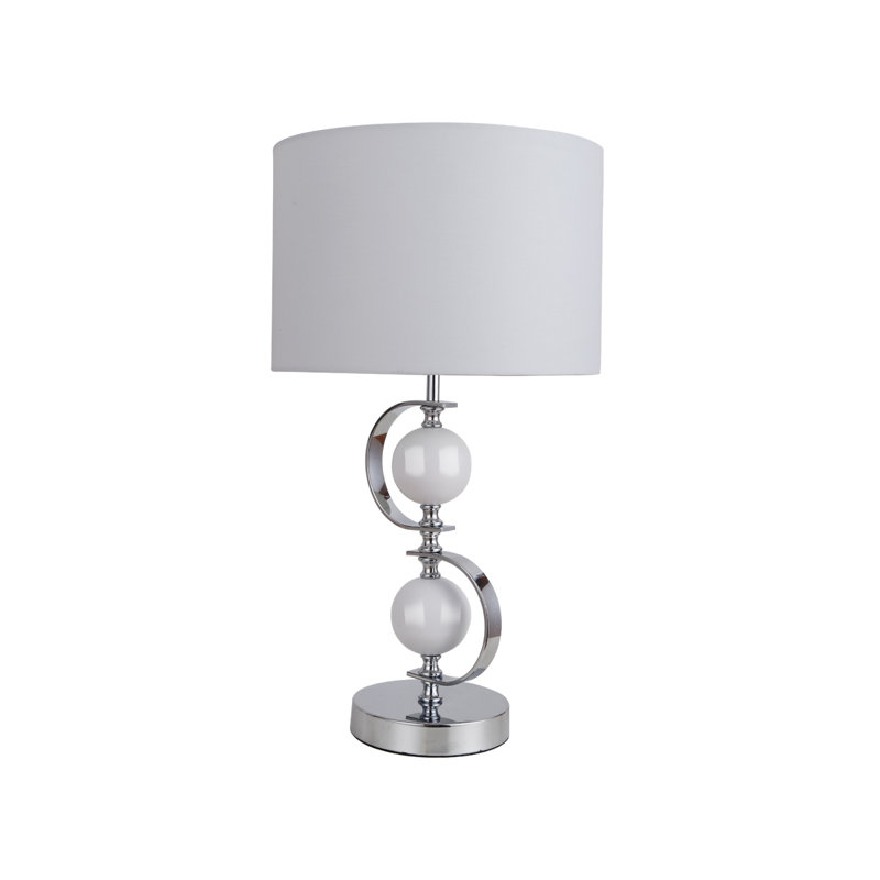 Lampe de table Josiyah - Blanc, Blanc