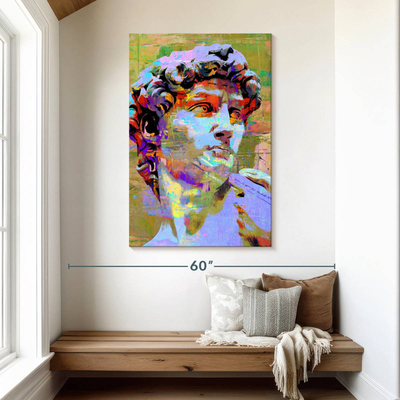 Leisha Michelangelo David I, H 48 po x l 32 po