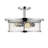 Attah Glass Flush Mount-731449174