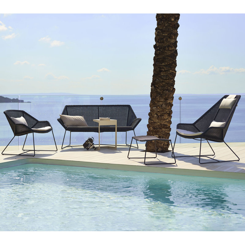 Breeze Patio Chair, Black